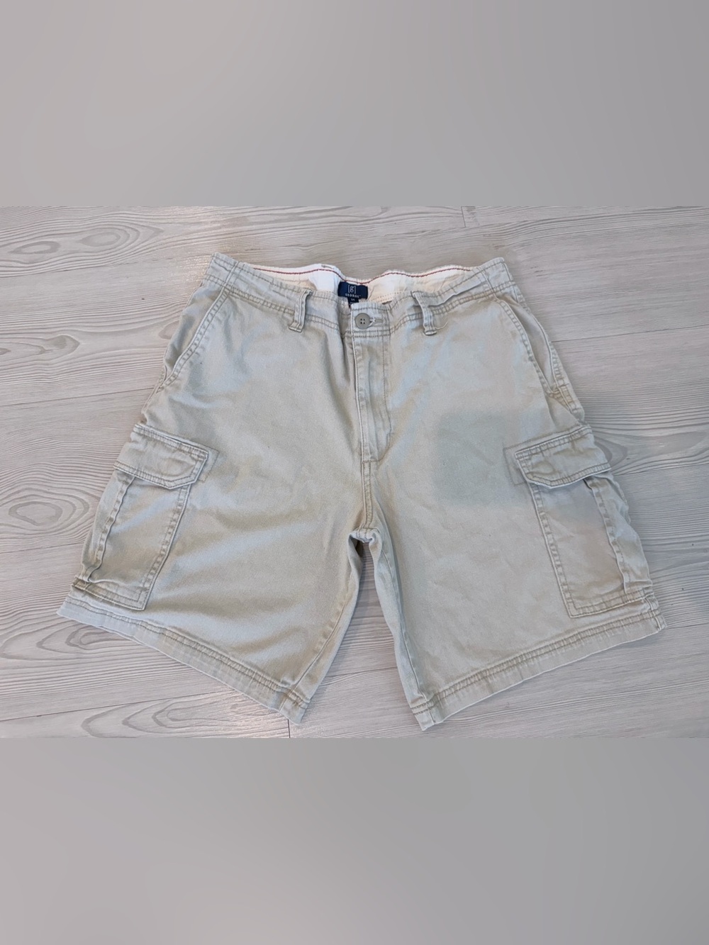 George Men's Cargo Shorts in Light Khaki